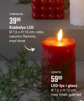 Europris Kubbelys led tilbud