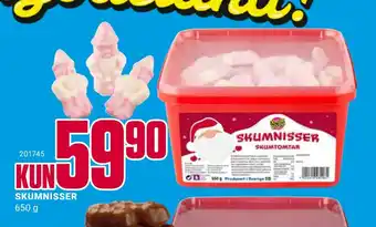 Europris Skumnisser tilbud