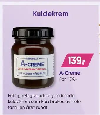 VITA A-creme tilbud