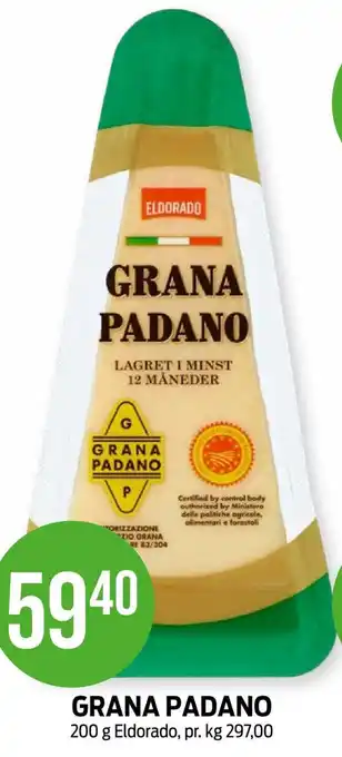 Kiwi GRANA PADANO tilbud