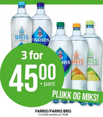 Kiwi FARRIS/FARRIS BRIS tilbud