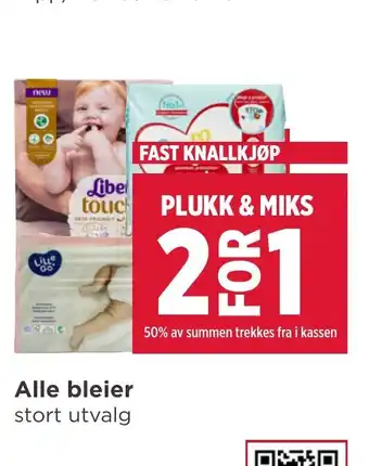 Meny Alle bleier tilbud