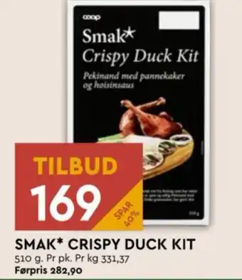Coop Mega SMAK* CRISPY DUCK KIT 510 g. tilbud