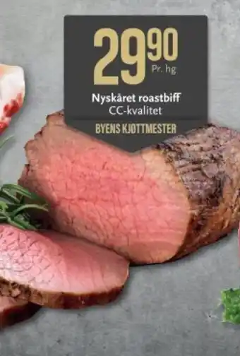 CC Mat Nyskåret roastbiff CC-kvalitet tilbud