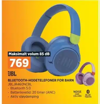 POWER BLUETOOTH-HODETELEFONER FOR BARN tilbud