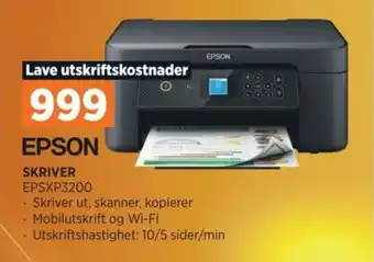 POWER SKRIVER EPSXP3200 tilbud