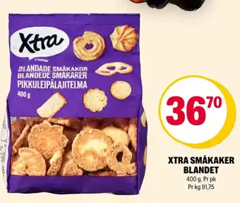 Coop Extra XTRA SMÅKAKER BLANDET 400 g tilbud
