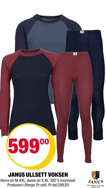 Coop Extra JANUS ULLSETT VOKSEN tilbud