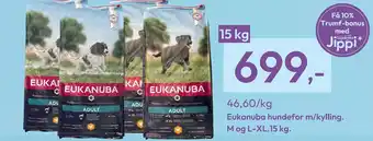 Gigaboks Eukanuba hundefor m/kylling tilbud