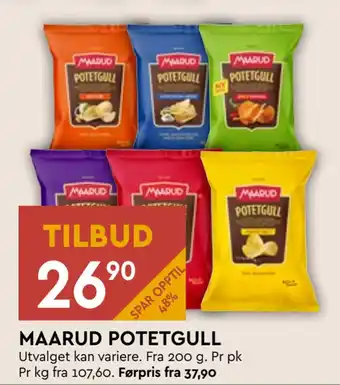 Coop Mega Maarud potetgull tilbud