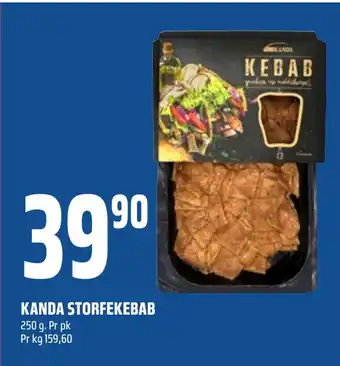 Coop Obs Kanda storfekebab tilbud