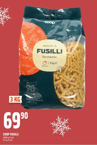 Coop Obs Coop fusilli tilbud