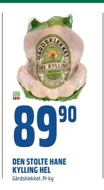 Coop Obs Den stolte hane kylling hel tilbud