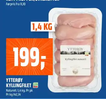 Coop Obs Ytterøy kyllingfilet tilbud