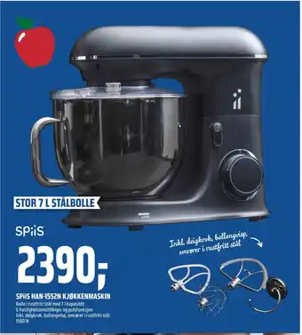 Coop Obs Spiis han-1552n kjøkkenmaskin tilbud