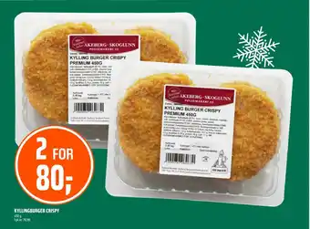 Coop Obs Kyllingburger crispy tilbud