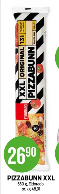 Kiwi Pizzabunn xxl tilbud