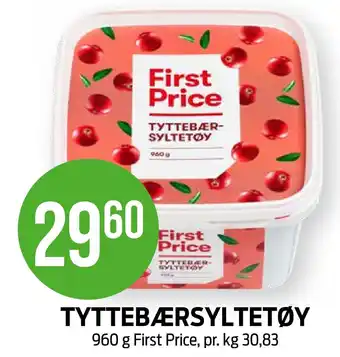 Tyttebærsyltetøy