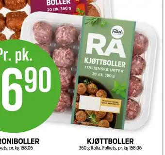 Kiwi Kjøttboller tilbud