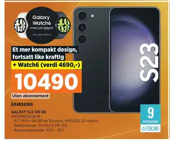 POWER Galaxy s23 128 gb tilbud