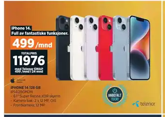 POWER Iphone 14 128 gb tilbud