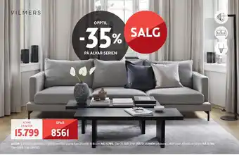 Bohus Alvar 3,5 seter sofa tilbud