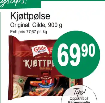 Joker Kjøttpølse tilbud