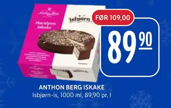 Rema 1000 Anthon berg iskake tilbud