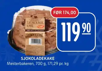 Rema 1000 Sjokoladekake tilbud