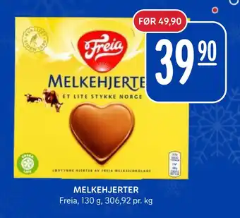 Rema 1000 Melkehjerter tilbud