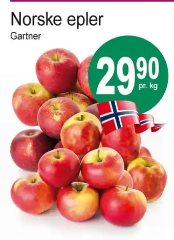 Joker Gartner epler tilbud