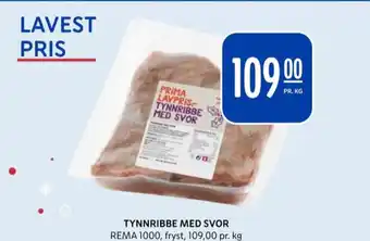 Rema 1000 Rema 1000 ribbe tilbud