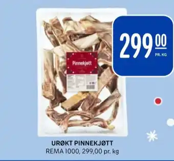Rema 1000 Rema 1000 pinnekjøtt tilbud