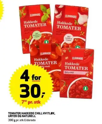 Bunnpris Eldorado tomater hakkede tilbud