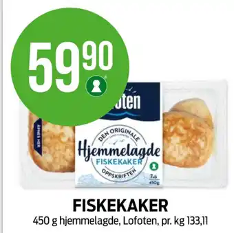 Kiwi Lofoten fiskekaker tilbud