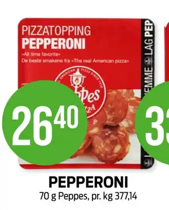 Kiwi Peppes pizza pepperoni tilbud