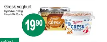 Joker Synnøve finden yoghurt tilbud
