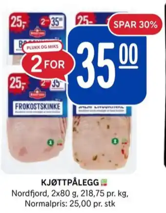 Rema 1000 Nordfjord skinke jalapeno tilbud