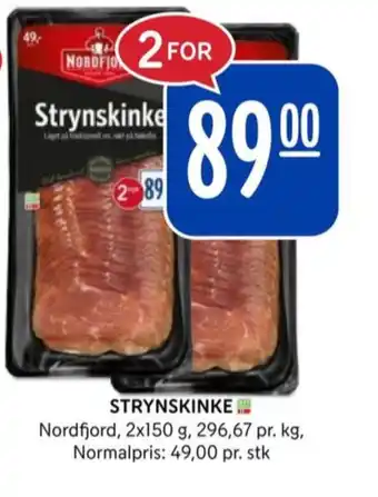 Rema 1000 Nordfjord strynskinke tilbud