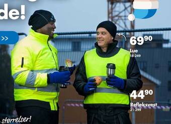 Biltema Refleksvest tilbud