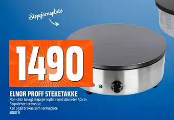 Coop Obs Elnor proff steketakke tilbud