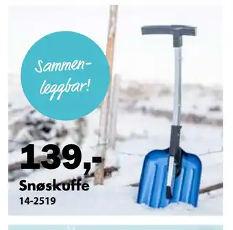 Biltema Snøskuffe tilbud