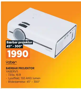 POWER Bærbar projektor tilbud