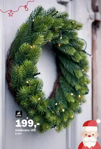 Biltema Julekrans led tilbud