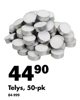 Telys, 50-pk
