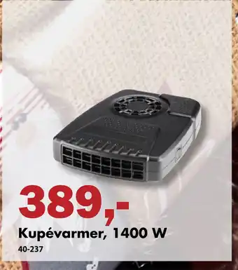 Biltema Kupévarmer tilbud