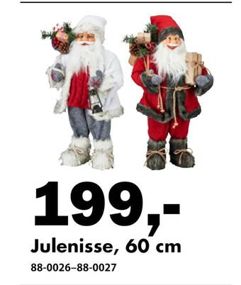 Biltema Julenisse, 60 cm tilbud