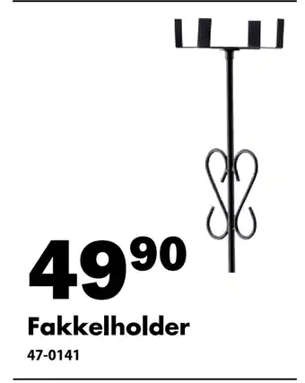 Biltema Fakkelholder tilbud