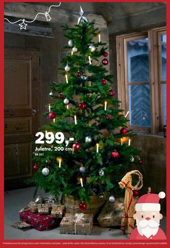 Biltema Juletre, 200 cm tilbud