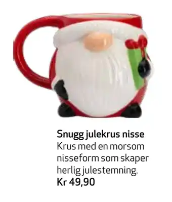 Apotek 1 Snugg julekrus nisse tilbud